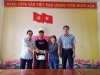 Cháu Nguyễn Văn Quyết sinh năm 2005 được lãnh đạo Trung tâm Công tác xã hội và Bảo trợ xã hội bàn giao cho người thân về hòa nhập cộng đồng tại UBND phường Hoài Tân, thị xã Hoài Nhơn,tỉnh Bình Định