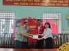 Đại diện lãnh đạo Hội chữ thập đỏ Bình Định và công ty Xổ số kiến thiết Bình Định đến thăm và tặng quà Tết Quý Mão - 2023