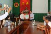 Ông Nguyễn Văn Hùng - Phó Giám đốc Sở Lao động và Thương binh - Xã hội Bình Định đến thăm và tặng quà nhân kỷ niệm ngày Công tác xã hội Việt Nam - ngày 25/3