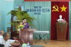 Ông Phan Đình Nhiệp - Giám đốc Trung tâm Công tác xã hội và Bảo trợ xã hội - phát biểu tại lễ kỷ niệm