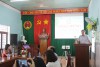 Ông Phạm Ngọc Thái - Phó Giám đốc Sở Thông tin và Truyền thông Bình Định - phát biểu trong buổi tham quan, giao lưu