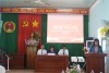 Bà Nguyễn Thị Thế Vy - Phó Giám đốc - Chủ tịch Công đoàn Cơ sở Sở Lao động Thương binh và Xã hội Bình Định phát biểu chỉ đạo tại Hội nghị