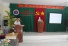 Ông Phan Đình Nhiệp - Giám đốc Trung tâm Công tác xã hội và Bảo trợ xã hội - phát biểu tại lễ kỷ niệm