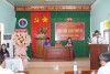 Ông Phan Đình Nhiệp - Bí Thư Chi bộ - Giám đốc Trung tâm Công tác xã hội và Bảo trợ xã hội - phát biểu tại Đại hội