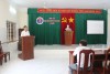 Nhà báo Phùng Công Sưởng - Tổng Biên tập báo Tiền Phong - phát biểu sẻ chia yêu thương từ Ban tổ chức Giải Vô địch Golf Quốc gia