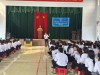 Đồng chí Phạm Hồng Hải báo cáo Chương Trình Tuyên Truyền Kỹ Năng Sử Dụng Internet An Toàn và Phòng Chống Xâm Hại Trẻ Em
