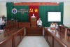 Ông Phan Đình Nhiệp - Giám đốc Trung tâm Công tác xã hội và Bảo trợ xã hội An Nhơn - phát biểu tại ngày kỷ niệm