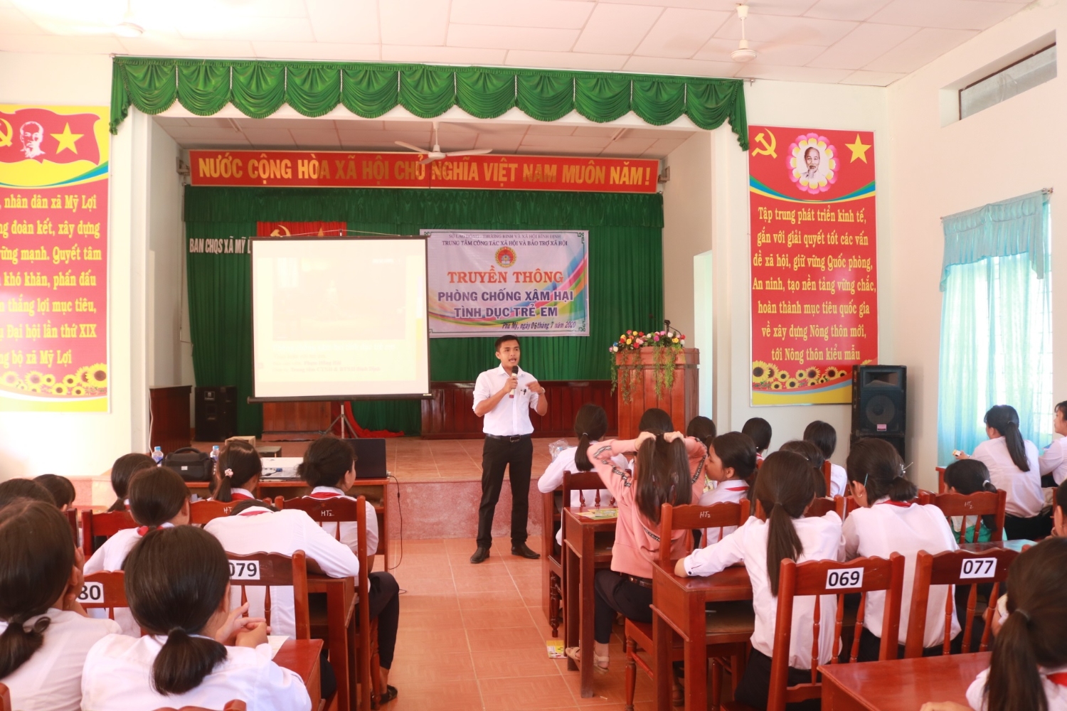 Truyền thông tại xã Mỹ Lợi 01