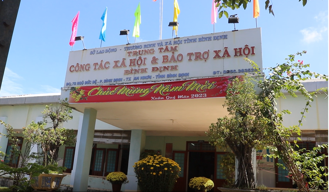 Trung tâm Công tác xã hội và Bảo trợ xã hội Bình Định - tại 78 Ngô Đức Đệ, phường Bình Định, thị xã An Nhơn, tỉnh Bình Định