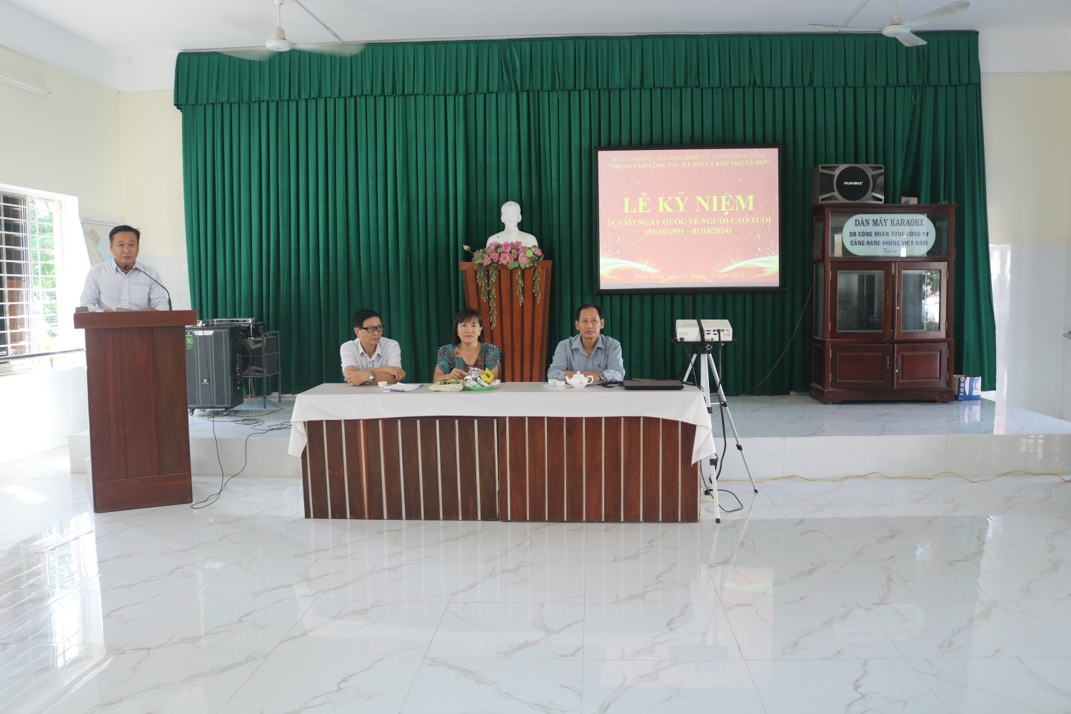 Trung tâm Công tác xã hội và Bảo trợ xã hội tổ chức kỷ niệm ngày Quốc tế người cao tuổi lần thứ 34 (01/10/1991 - 01/10/2024)